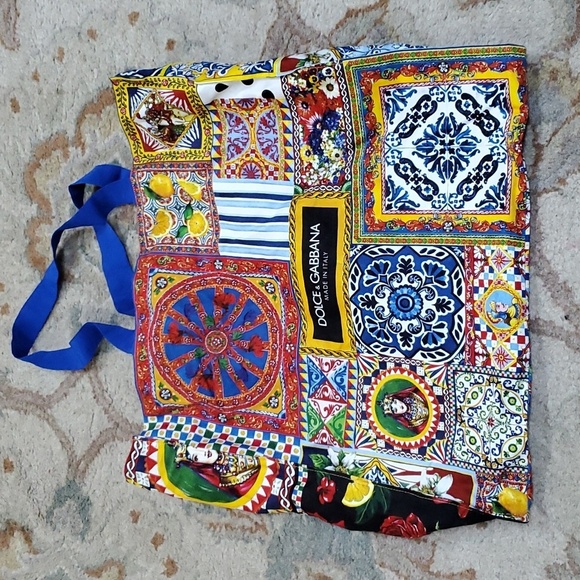 Dolce & Gabbana cotton tote bag - Picture 4 of 5